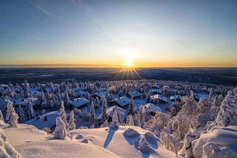Winterparadies am Syöte Nationalpark  ©DavideMottarella/istock